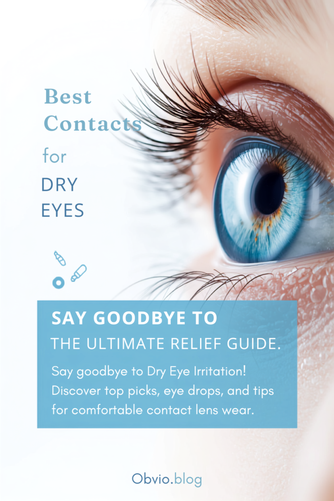 best contacts for dry eyes