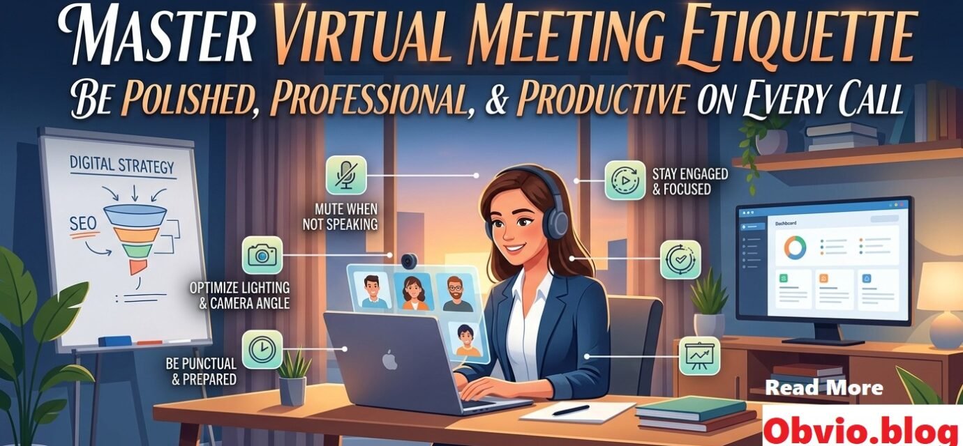 Virtual Meeting Etiquette