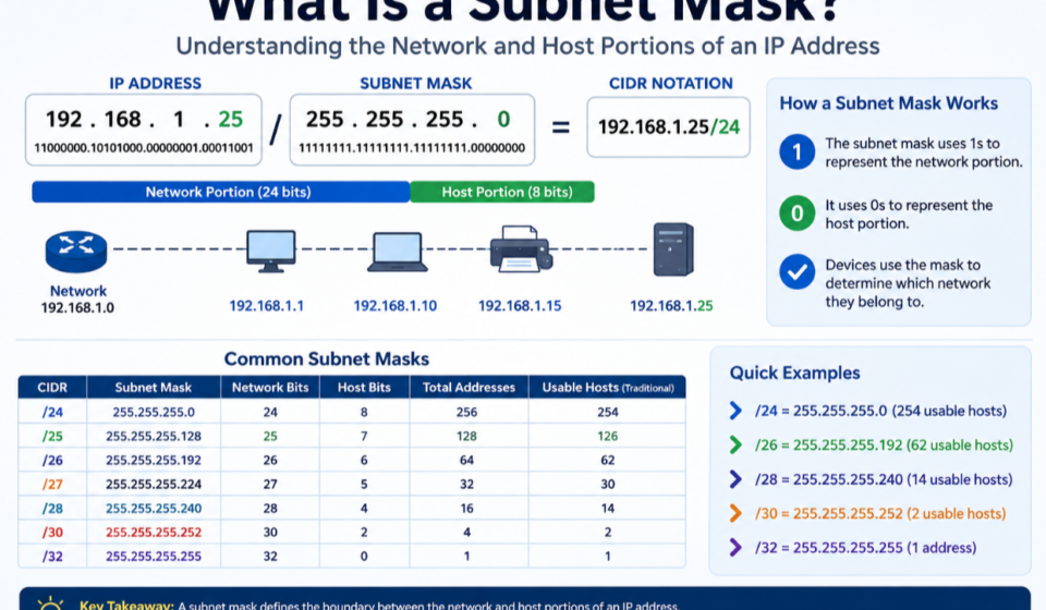 What Is a Subnet Mask?