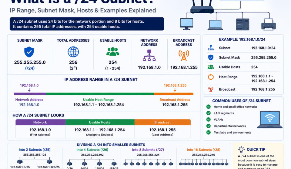 What Is a /24 Subnet?