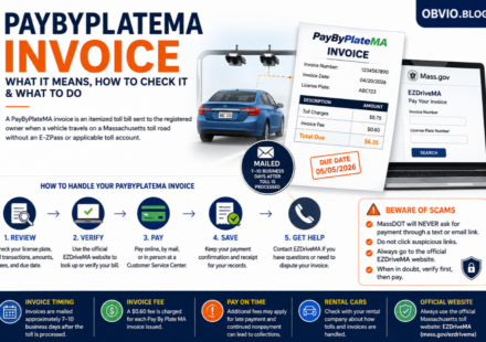 PayByPlateMA Invoice