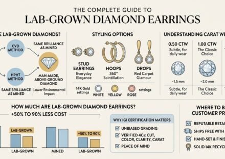 Lab Grown Diamond Earrings