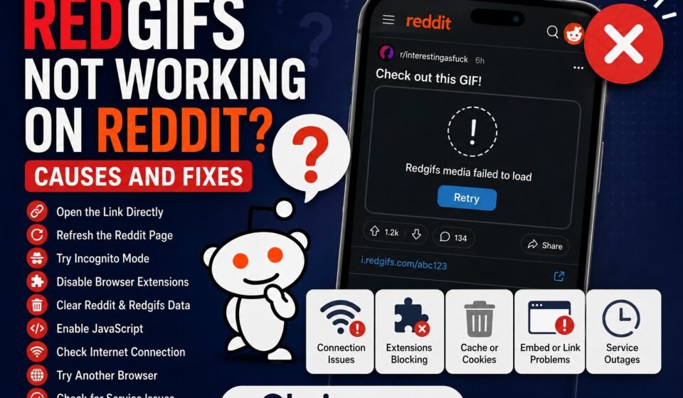 Redgifs Not Working on Reddit
