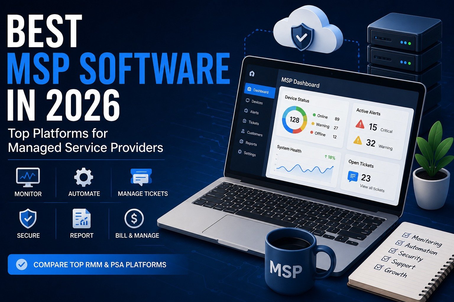 Best MSP Software in 2026: Top Platforms for Managed Service Providers