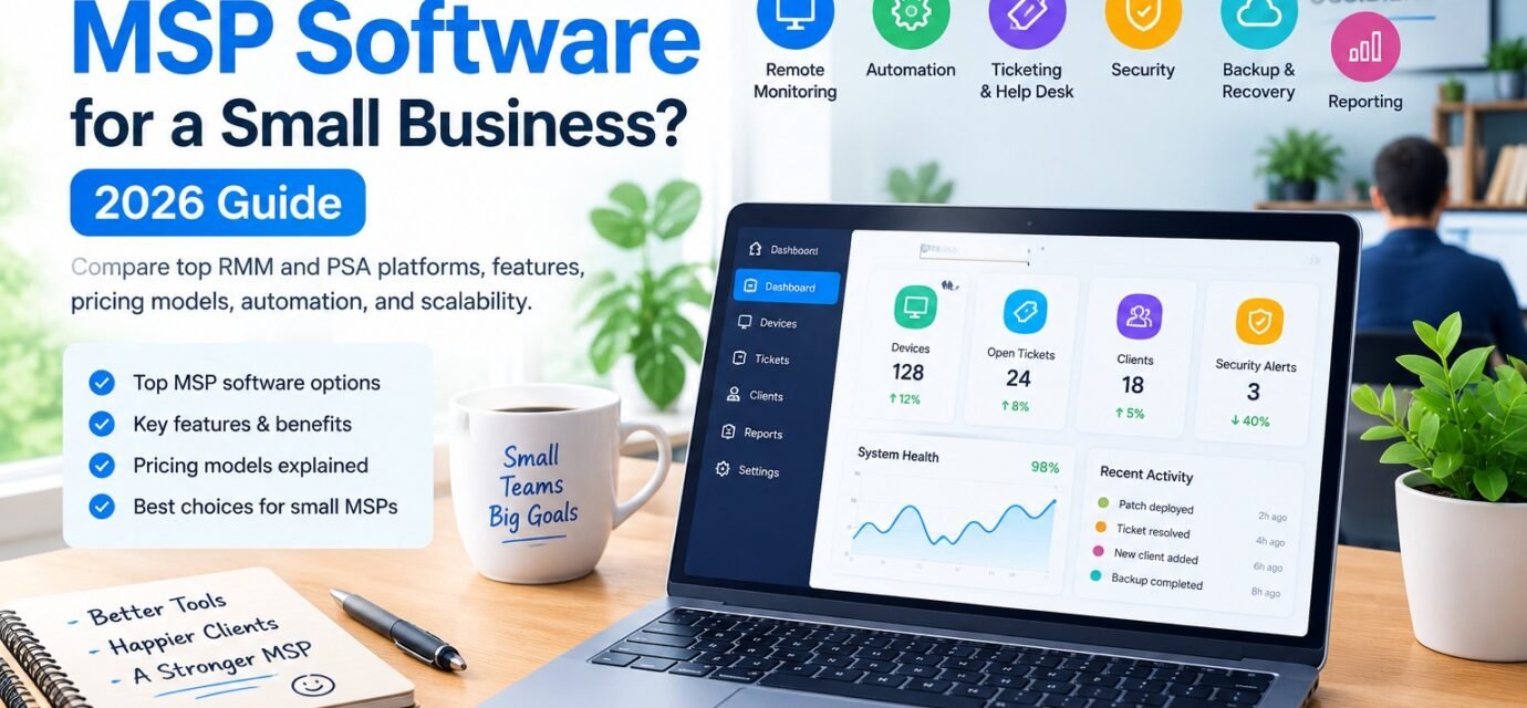 What's the Best MSP Software for a Small Business?
