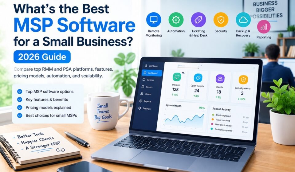 What's the Best MSP Software for a Small Business?