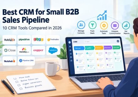 Best CRM for Small B2B Sales Pipeline
