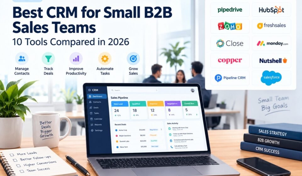 Best CRM for Small B2B Sales Teams